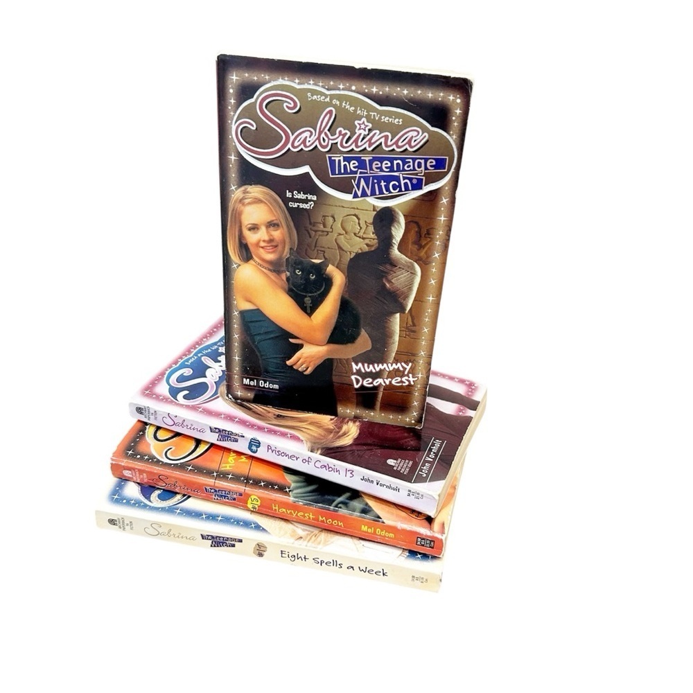 90’s Sabrina The Teenage Witch book lot Based on the Hit TV Series